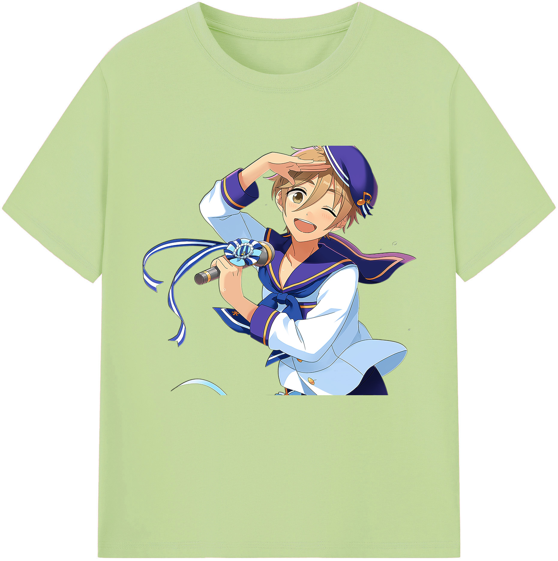 （画像用） あんさんぶるスターズ! Ensemble Stars 綿100％半袖Tシャツ（フロントプリント）